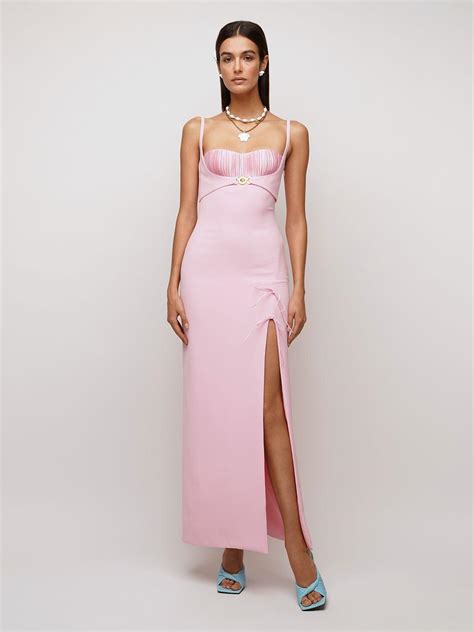 versace blush dress|Versace dress for women.